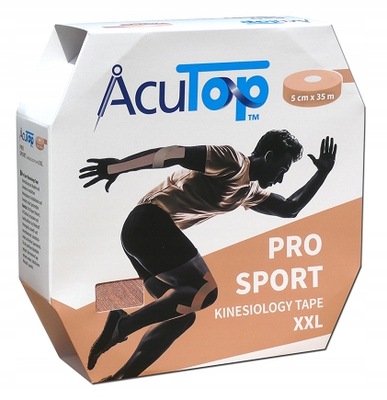 ACUTOP PRO SPORT 35M - WZMOCNIONA TAŚMA BEŻOWA