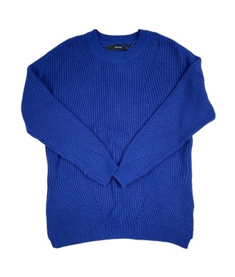 Granatowy ciepły sweter damski Vero Moda S