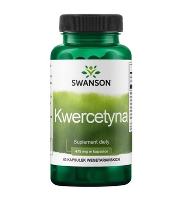 SWANSON Kwercetyna 475mg 60vcaps