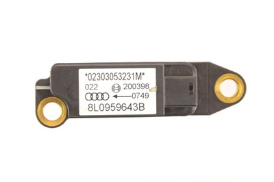 AUDI A3 8L SENSOR SENSOR GOLPE BOCZNEGO 8L0959643B  