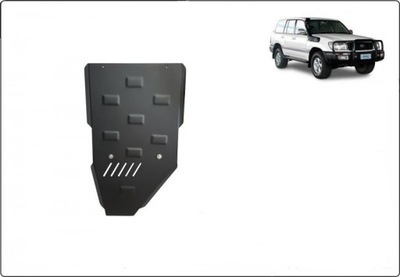 DE ACERO PROTECCIÓN PARA CAJA DE TRANSMISIÓN TOYOTA LAND CRUISER J100 98-2008  