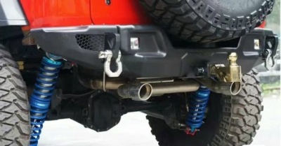 Бампер задній sb style jeep wrangler jl 2018+ фото №1