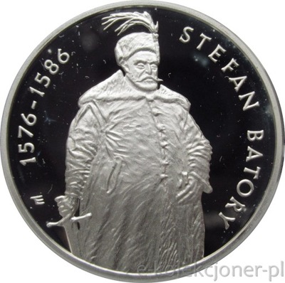 10 ZŁOTYCH 1997 -STEFAN BATORY PÓŁPOSTAĆ -MENNICZA