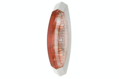 LUZ OBRYSOWE L/P, BIALY/CZERWONY, C5W/HALOGEN,  