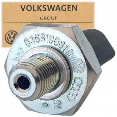 SENSOR DE PRESIÓN ACEITES ORIGINAL 036919081D VOLKSWAGEN VW AUDI A2 A3 8P 8V  