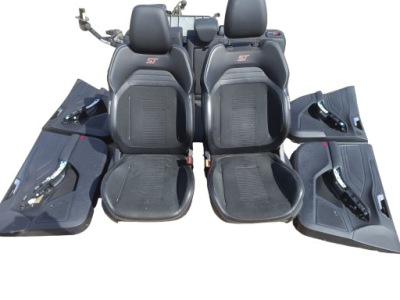 Ford focus mk4 st 5d сидіння recaro sport заднє сидіння обшивки оббивка фото №1