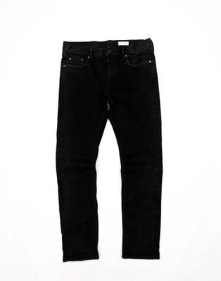 Allsaints reed czarne spodnie jeansy 32 M..