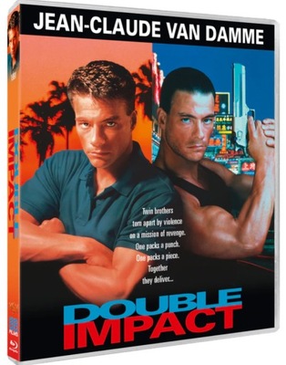 Podwójne Uderzenie Double Impact 1991 Blu-ray 88Films Jean-Claude Van Damme