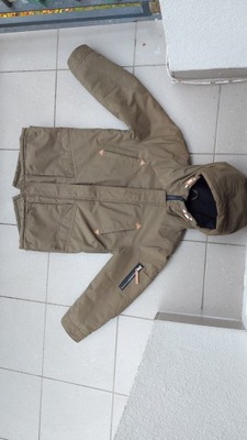 kurtka zimowa parka ze smyka 146 khaki db