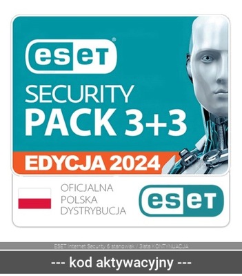 ESET Internet Security 6 stanowisk / 3lata KONTYNUACJA