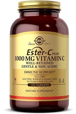 SOLGAR Ester-C Plus Witamina C 1000 mg 180 tab