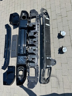 Wrangler jl бампер передній колір чорний фото №1