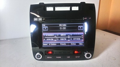 VW TOUAREG 2 RADIO RCD550 PANTALLA EUROPA 7P6  