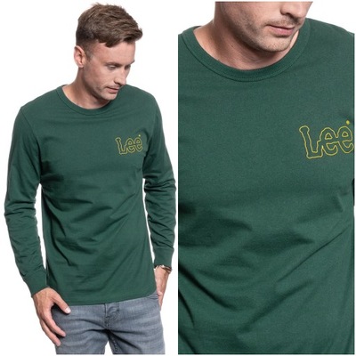 Męski longsleeve Lee OUTLINE LOGO SWS S