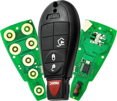 CHRYSLER JEEP DODGE RAM FOBIK LLAVE CONTROL REMOTO 433MHZ  