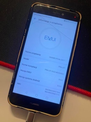 HUAWEi p9 lite 2017 uszkodzony na czesci