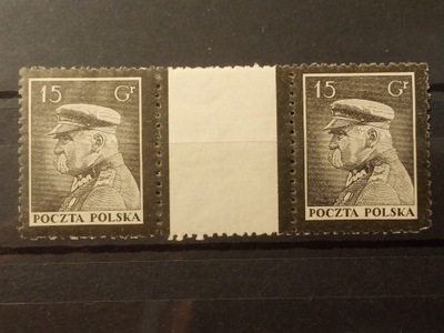 POLSKA Fi 274 ** 1935 parka z pustopolem