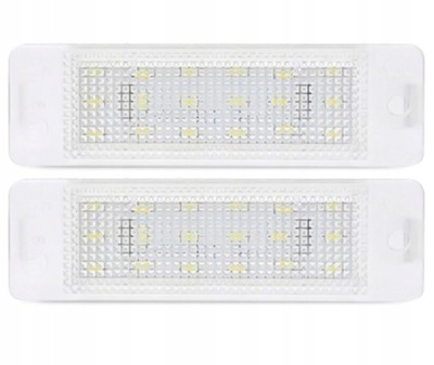 Подсветка номерного знака led комплект фонари номерного знака opel astra f i 1 calibra фото №1