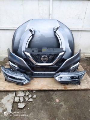 Qashqai 2 j11 рестайлинг  передок  капот бампер фары full фото №1