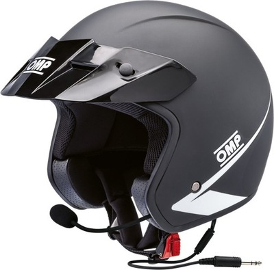 Rajdowy Kask OMP Star-J interkom HOM ECE