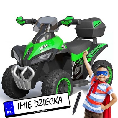 QUAD NA AKUMULATOR KUFEREK DLA DZIECI