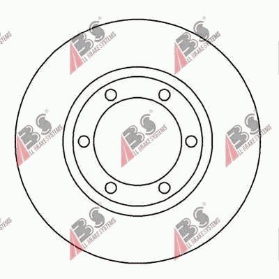 DISCO DE FRENADO OPEL FRONTERA 91-95  