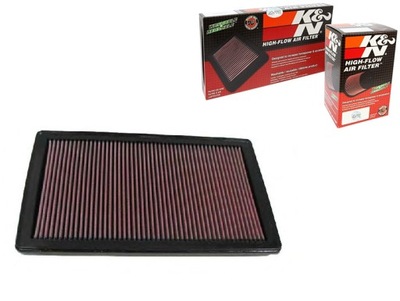 KN FILTERS TIPO DEPORTIVO FILTRO AIRE LONGITUD EXTERIOR  