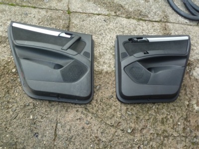 Audi q7 05-15 обивка обшивка дверь задняя l/r фото №1