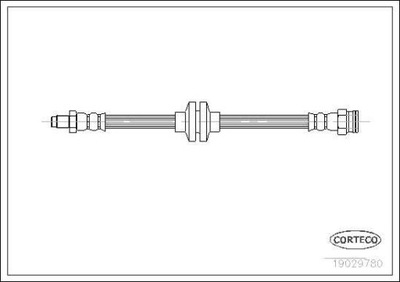 CABLE DE FRENADO FLEXIBLES ALFA ROMEO 147 01- PARTE TRASERA  