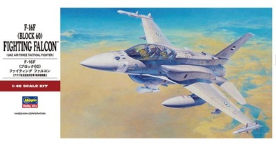 F-16F Block 60 Fighting Falcon 1:48 Hasegawa PT44