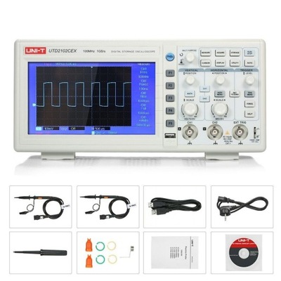 Oscyloskop Uni-T UTD2102CEX 2 Kanały 100Mhz