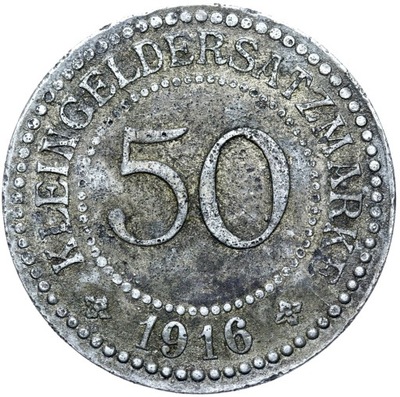 + Schneidemuhl Piła NOTGELD 50 Pfennig 1916 CYNK