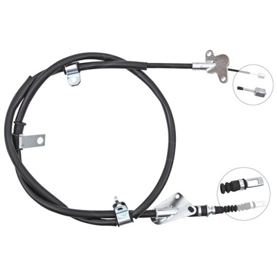 Трос тормоза ручного do kia optima фото №1