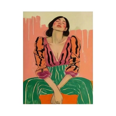 "Dreamy Mood" – Stylowy Plakat z Charakterem