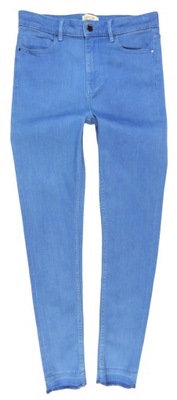 F&F spodnie damskie jeans rurki SKINNY wysoki stan 40
