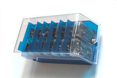 Pudełko na kasety magnetofonowe Stojak Segregator