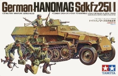 Tamiya 35020 1/35 German Hanomag Sd. Kfz. 251/1