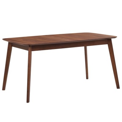 Stół do jadalni 150 x 90 cm ciemne drewno MADOX