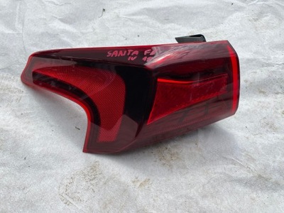 Hyundai santa fe iv 18 лампа задня led ліва фото №1