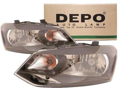 DEPO REJILLAS FAROS PARTE DELANTERA VW POLO 6R 09-  