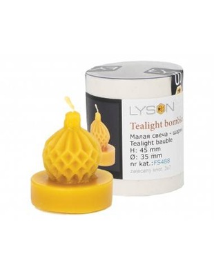 Forma na świecę - Tealight bombka - FS488