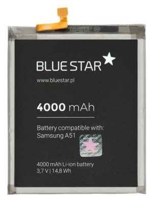 Bateria BlueStar do Samsung Galaxy A51 4000 mAh