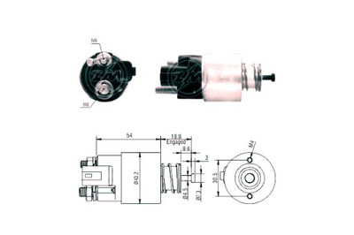 ERA JUNGIKLIS ELEKTROMAGNETINIS ERA KIA HYUNDAI 