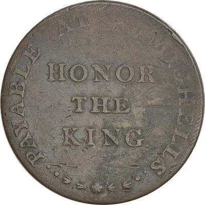 2.WLK.BRYTANIA,1/2 PENSA 1796 BRIGHTELMSTONE token