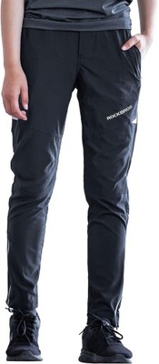 ROCKBROS spodnie sportowe męskie czarne XL