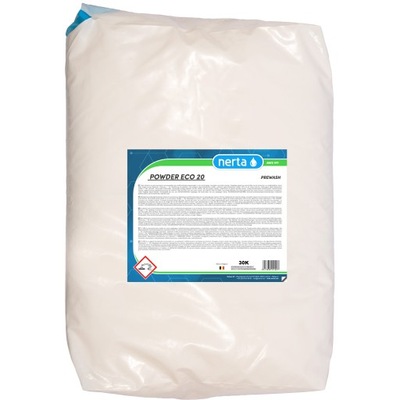 NERTA POWDER ECO 20 Perfumed PROSZEK DO MYJNI 30KG