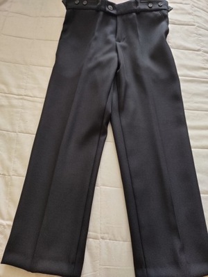 nowe spodnie garniturowe roz 122 cm