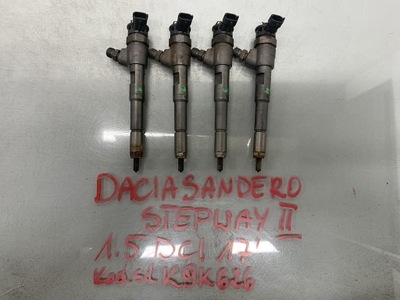 Форсунки sandero ii 1.5 dci h8201453073 0445110652 фото №1