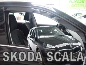 DEFLECTORES PARTE DELANTERA HEKO CONVIENE PARA SKODA SCALA DE 2019  