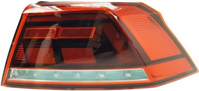 Новый оригинальный номер лампа правая задняя led vw passat b8 lift фото №1